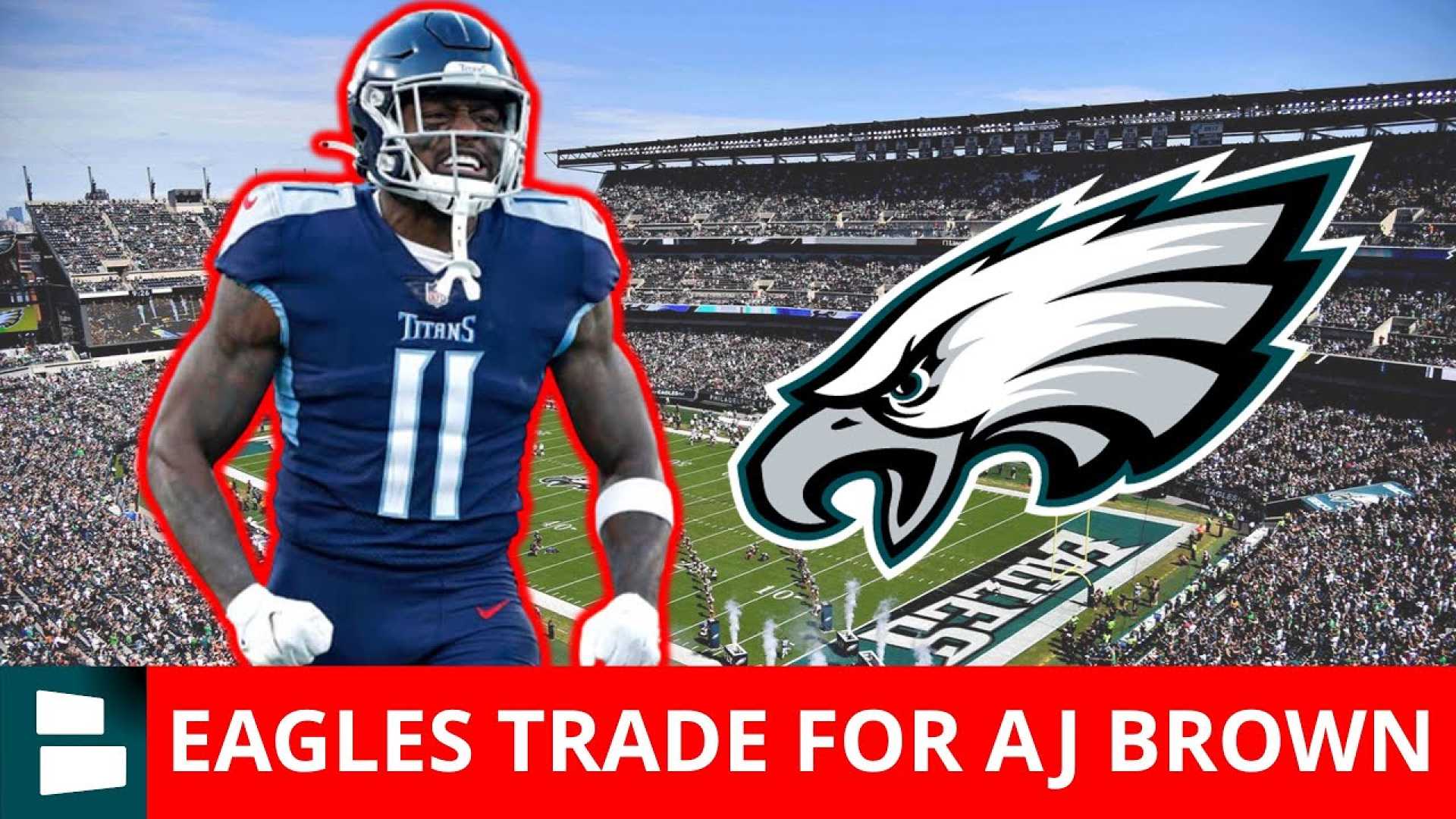 A.j. Brown Eagles Trade Draft Day
