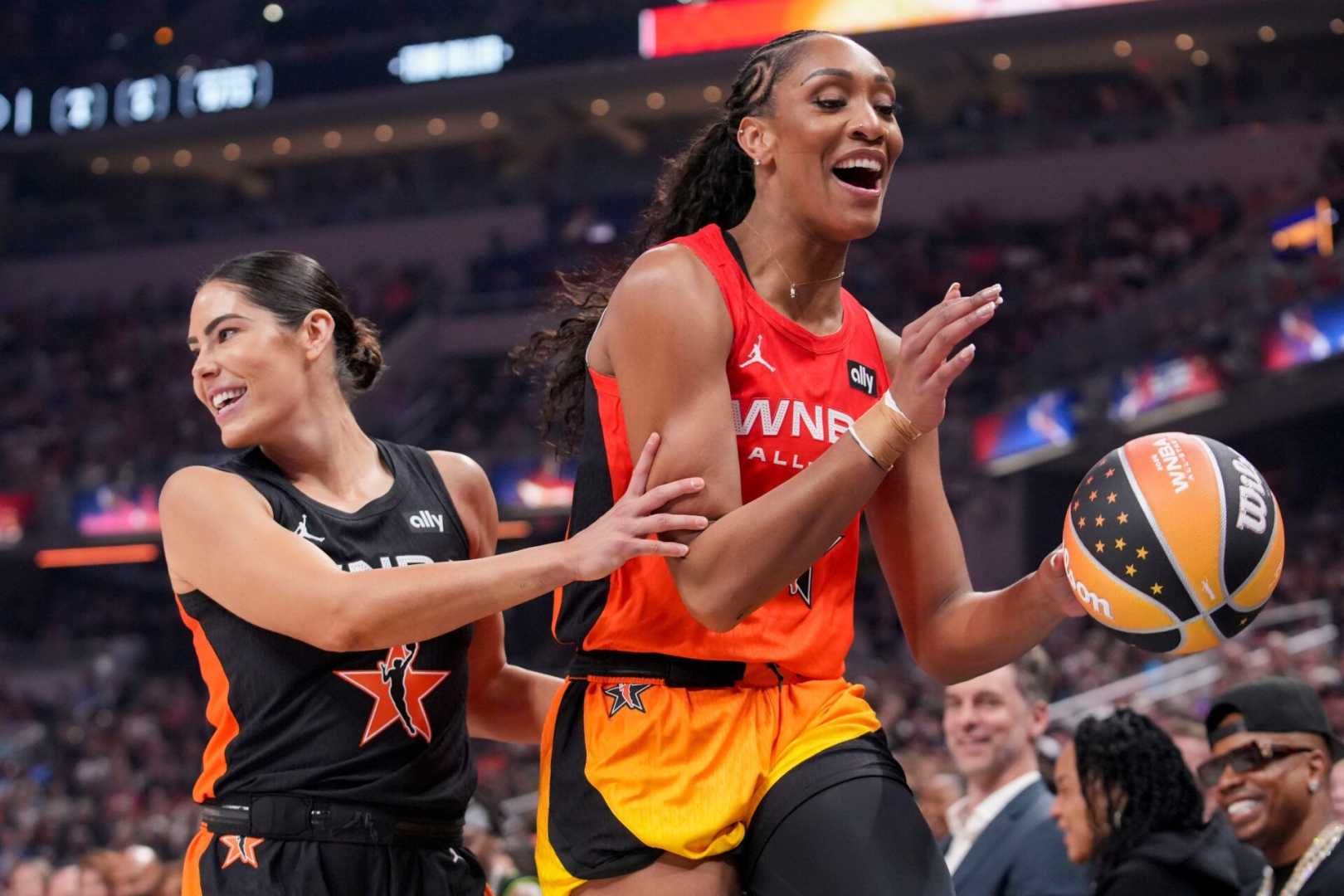A'ja Wilson Wnba Game Standout