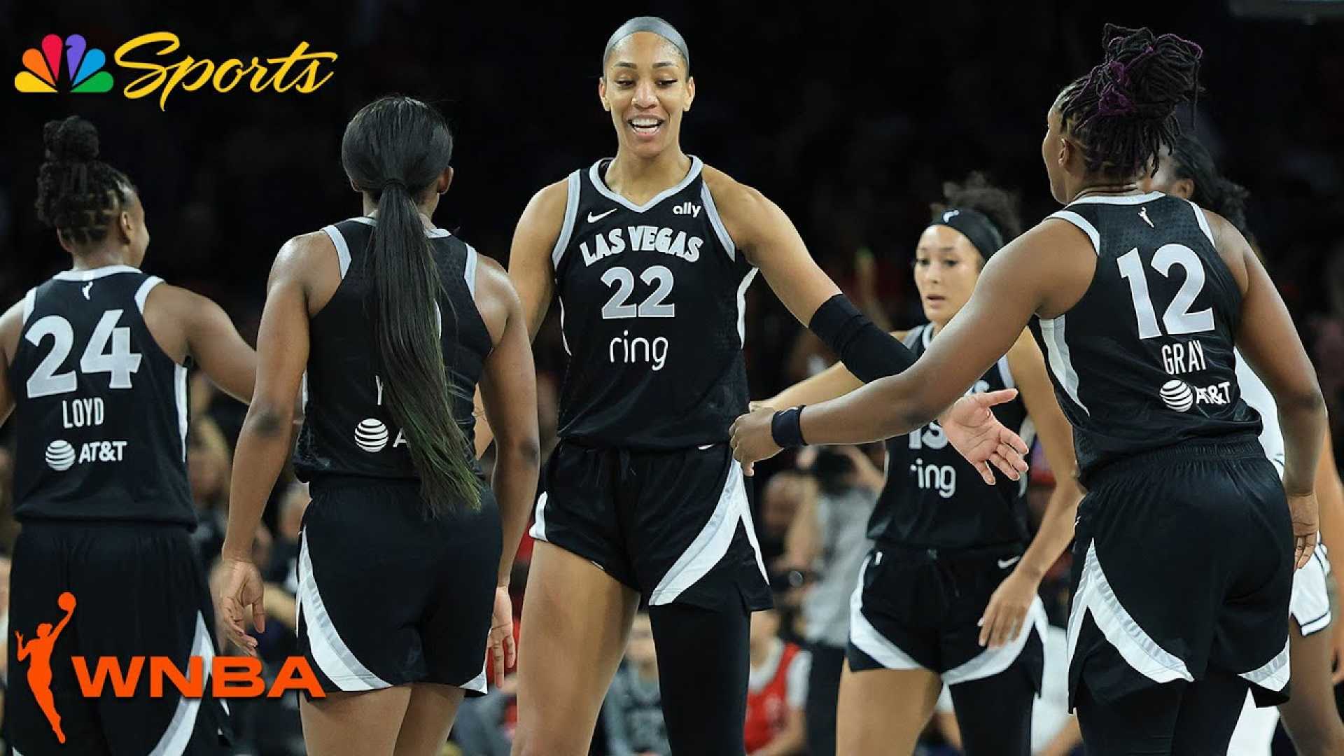 A'ja Wilson Wnba Playoff Push