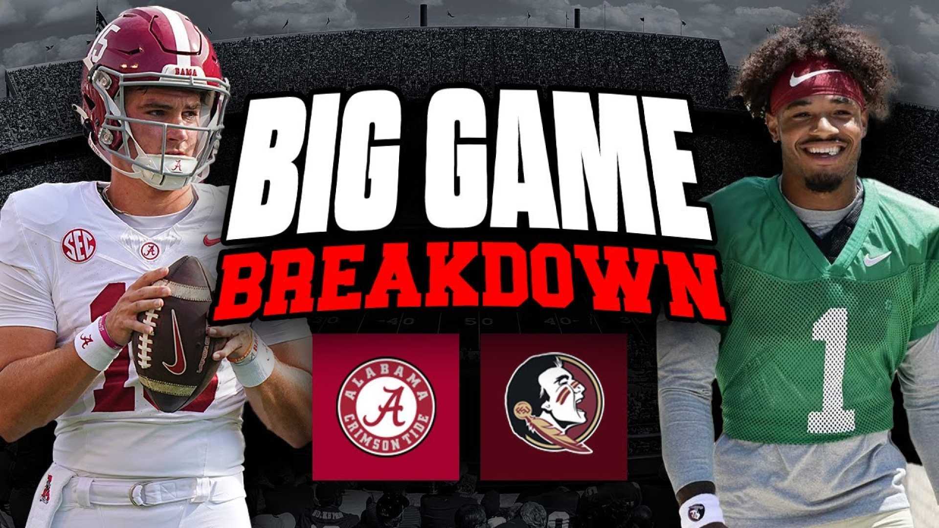 Alabama Florida State College Football Matchup
