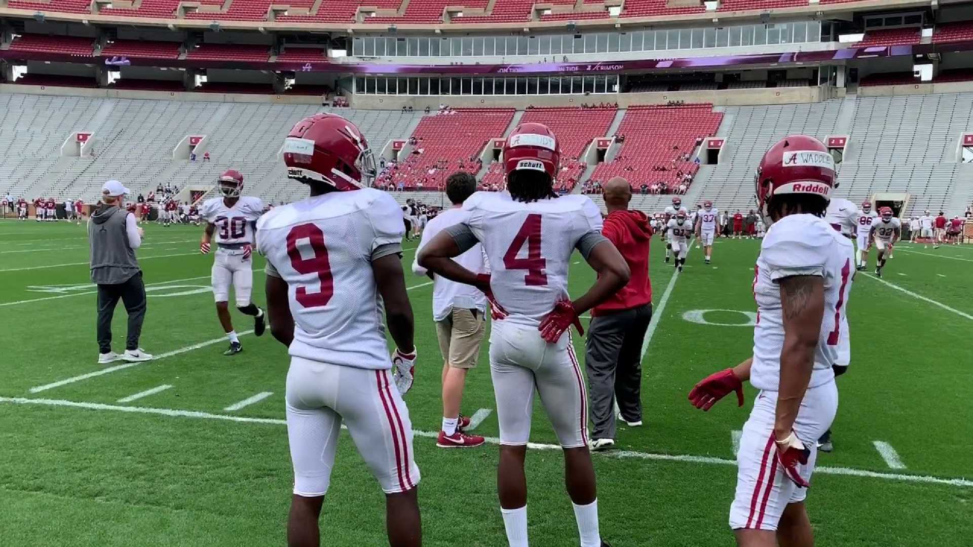 Alabama Football Scrimmage Bryant Denny Stadium