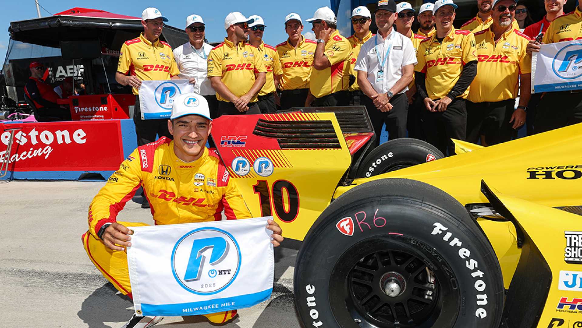 Alex Palou Indycar Qualifying Milwaukee Mile