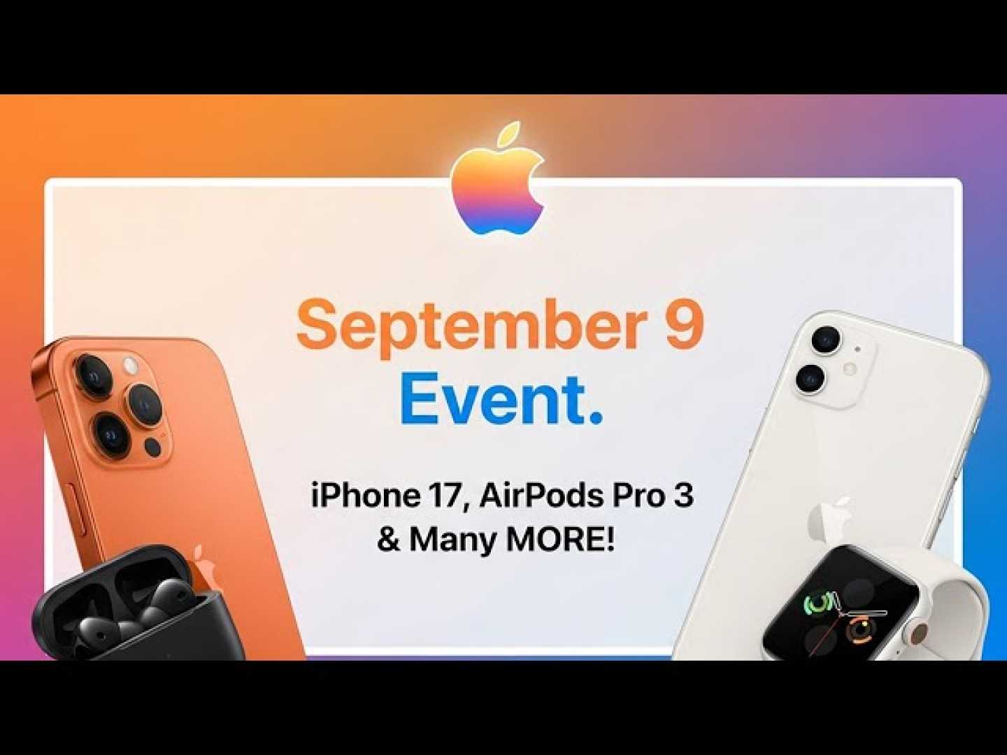 Apple Iphone 17 Release Event September 9