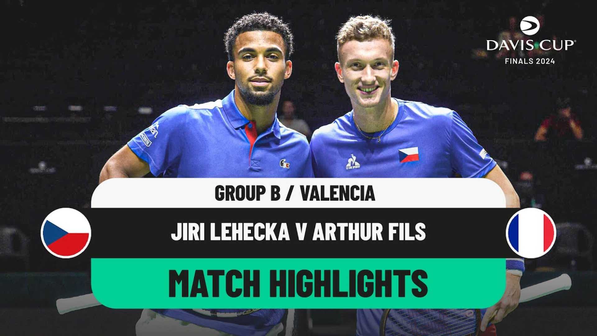 Arthur Fils And Jiri Lehecka Tennis Match