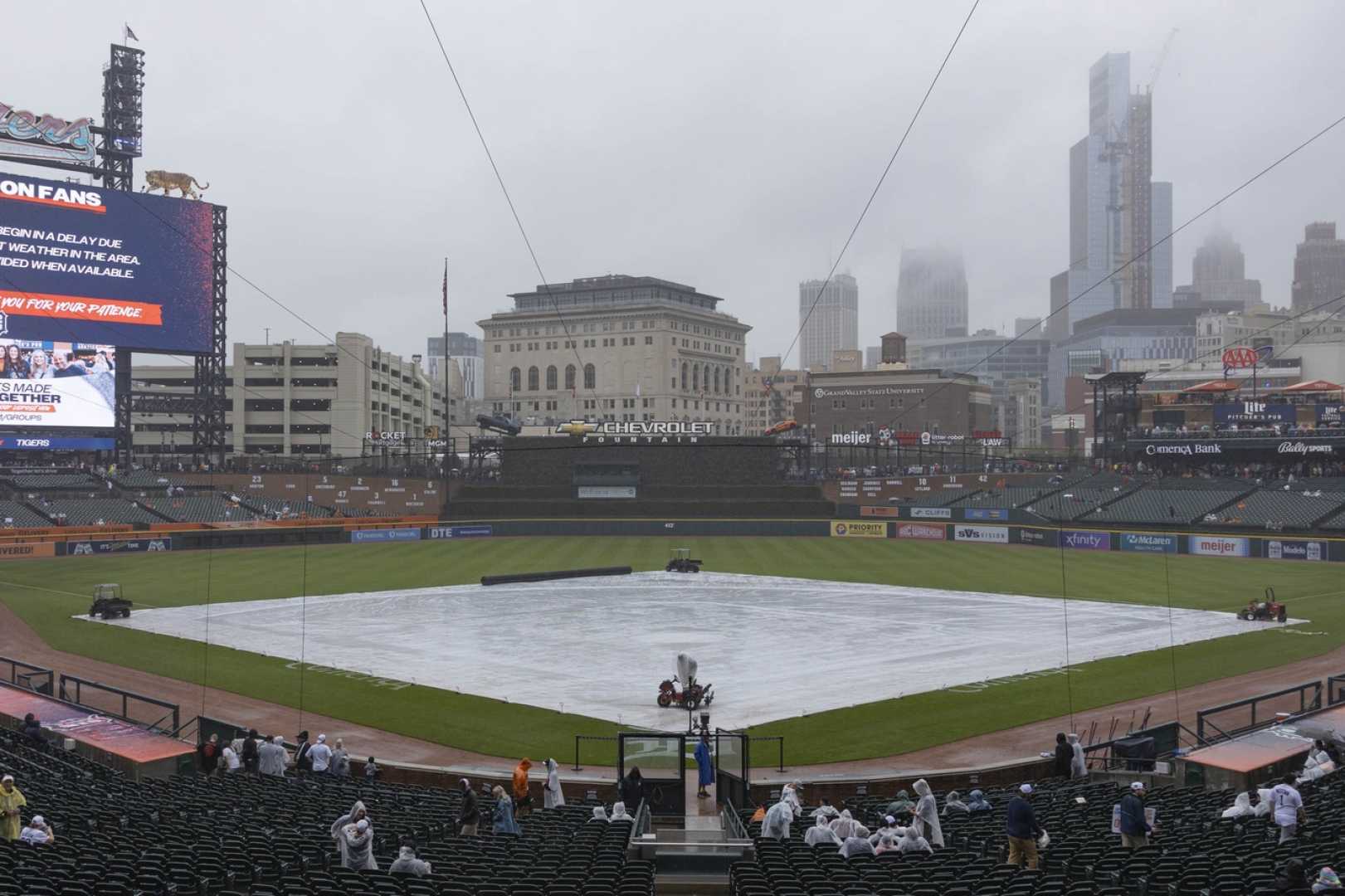 Astros Vs Tigers Rain Delay