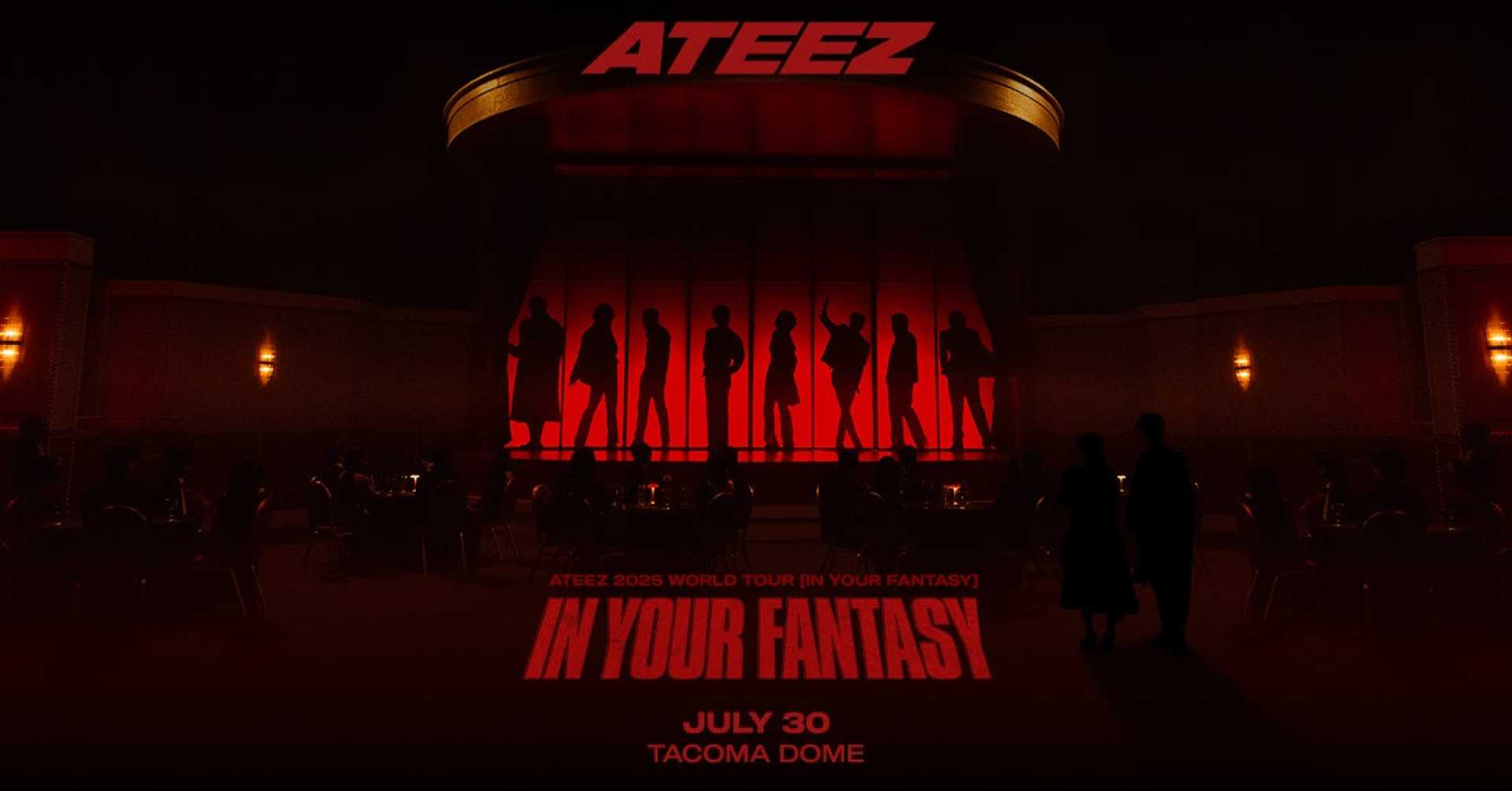 Ateez Concert Tacoma Dome