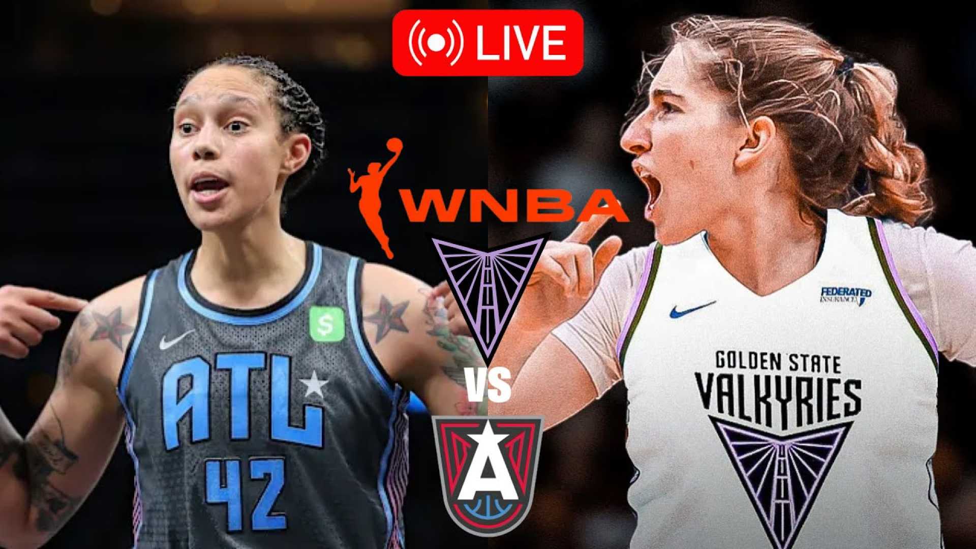 Atlanta Dream Vs Golden State Valkyries