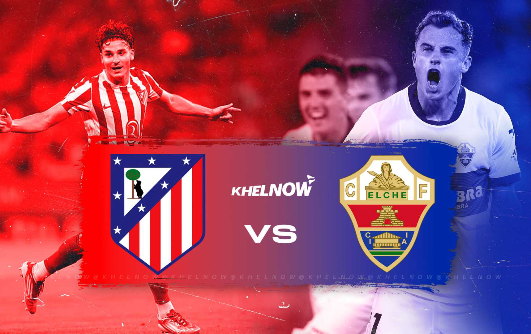 Atlético Madrid Vs Elche Football Match