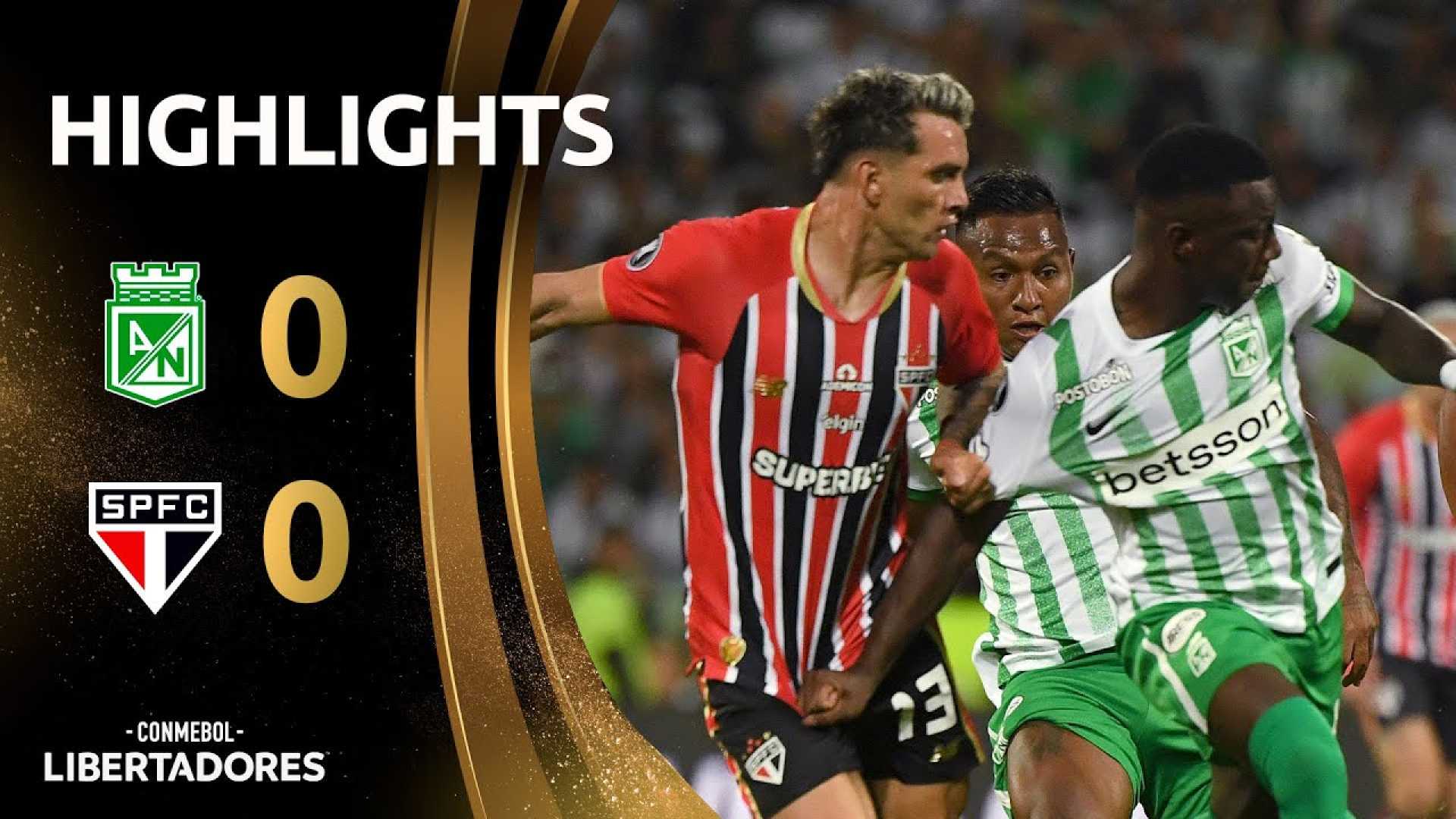 Atlético Nacional Vs São Paulo Copa Libertadores