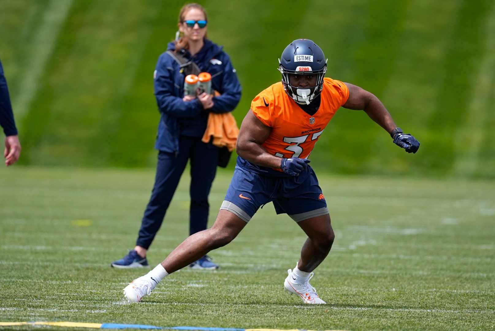 Audric Estime Denver Broncos Running Back