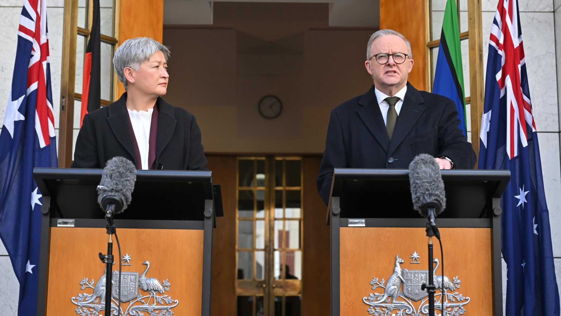 Australia Pm Anthony Albanese Palestinian State Recognition