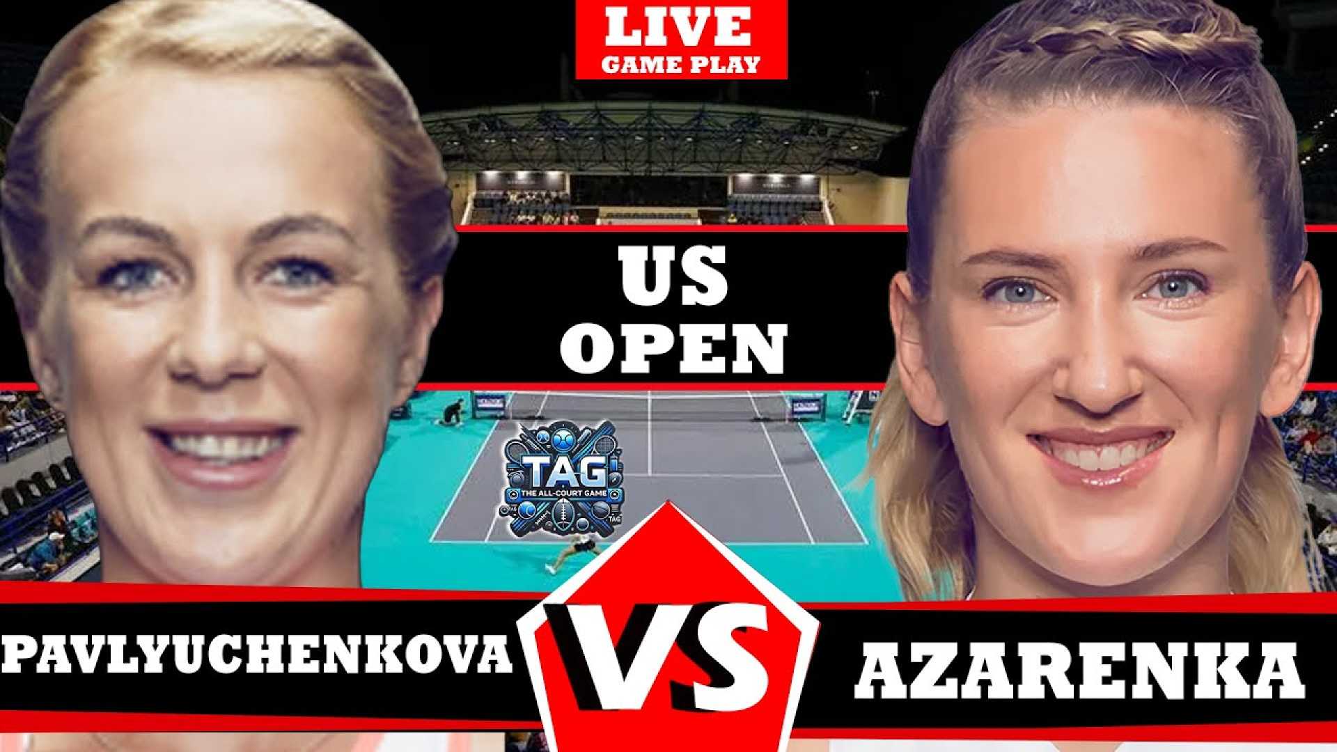 Azarenka Pavlyuchenkova Us Open 2025