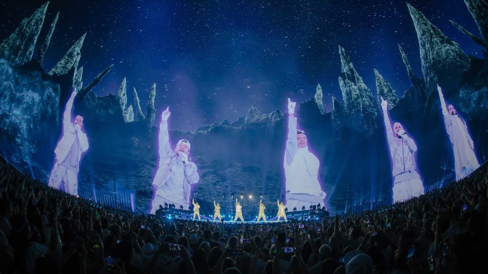 Backstreet Boys Las Vegas Sphere Concert