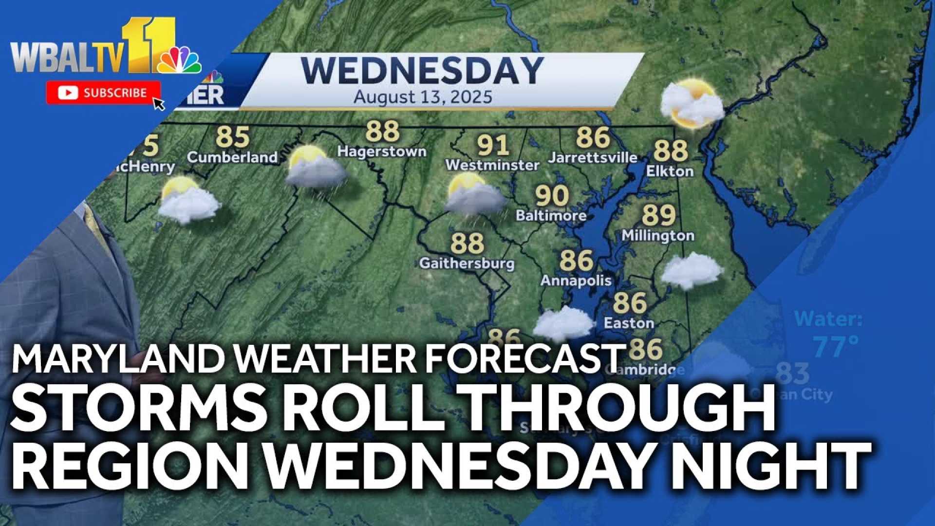 Baltimore Weather Storm Forecast