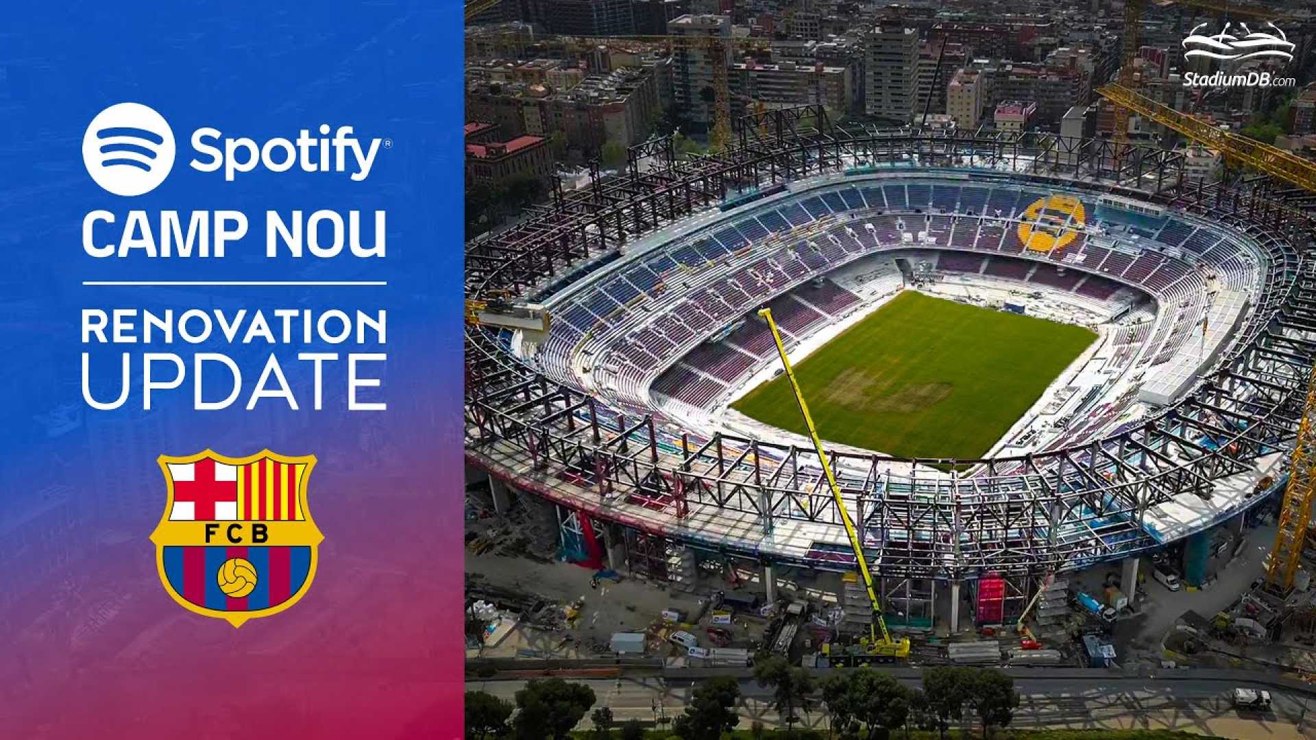 Barcelona Champions League Stadium Renovation