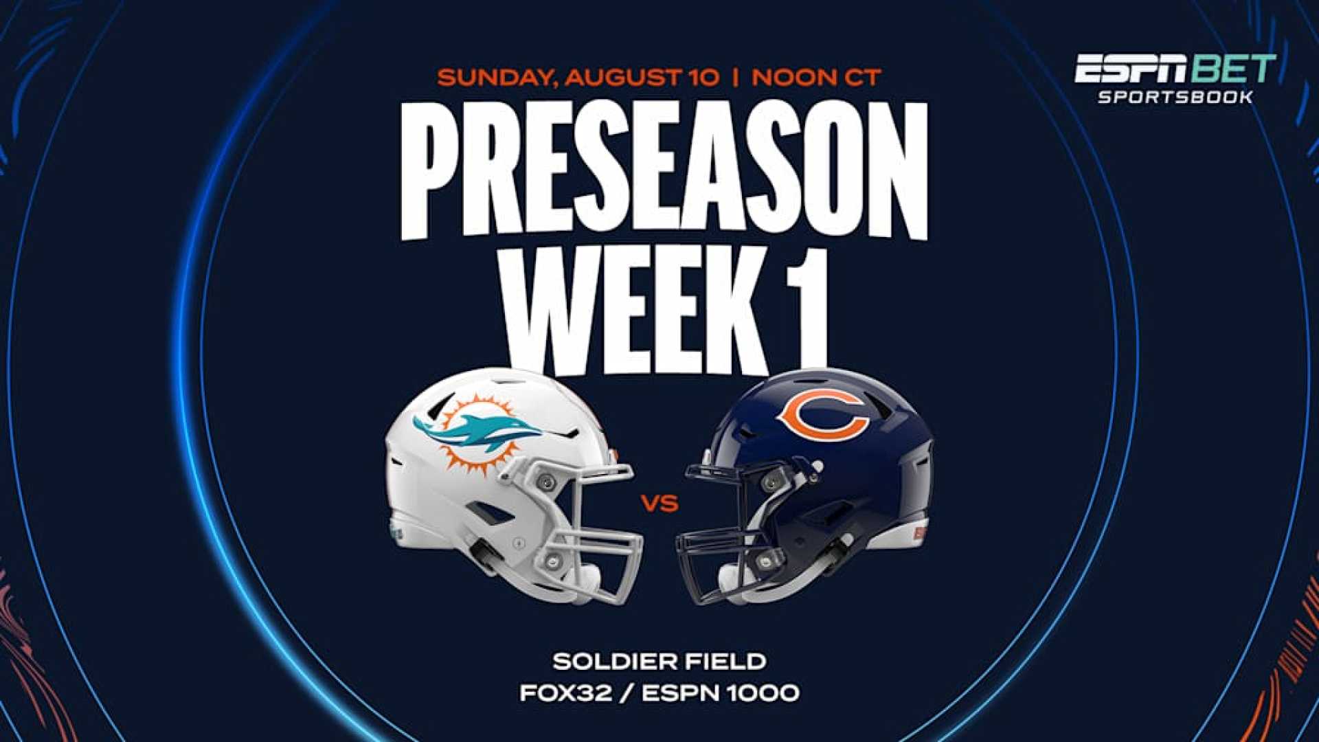 Bears Dolphins Preseason Game