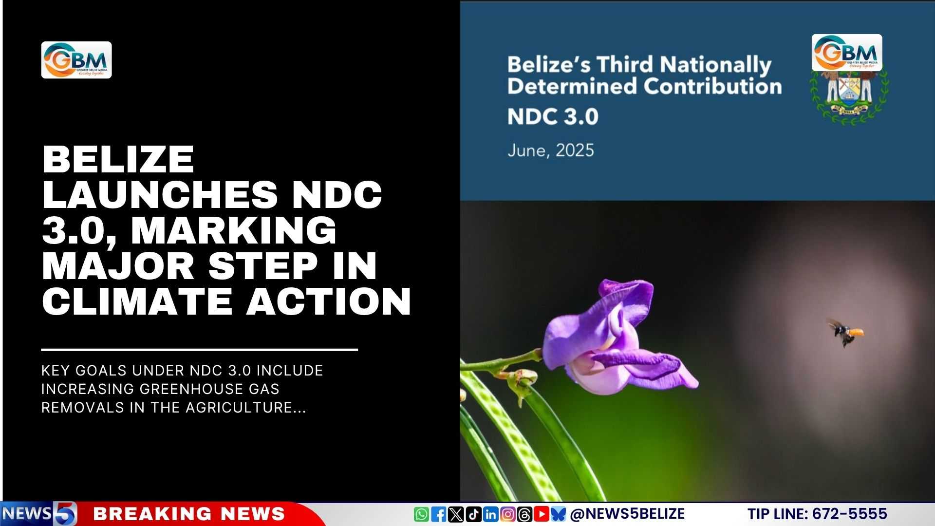 Belize Ndc 3.0 Climate Action