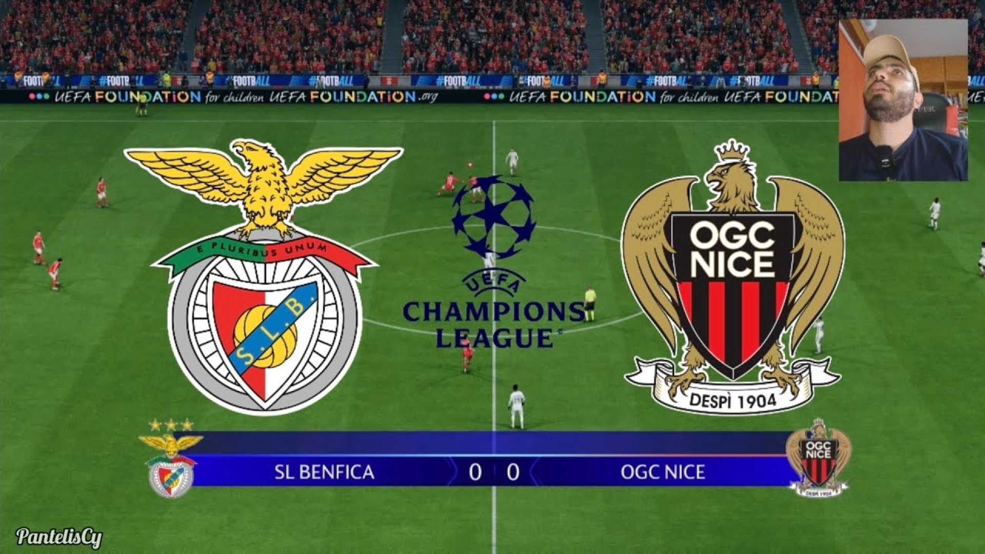 Benfica Vs Nice Champions League Football