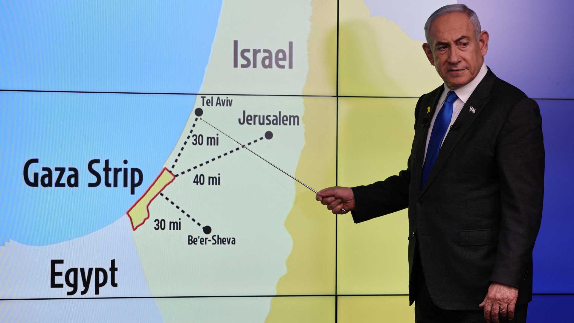 Benjamin Netanyahu Gaza Occupation Proposal