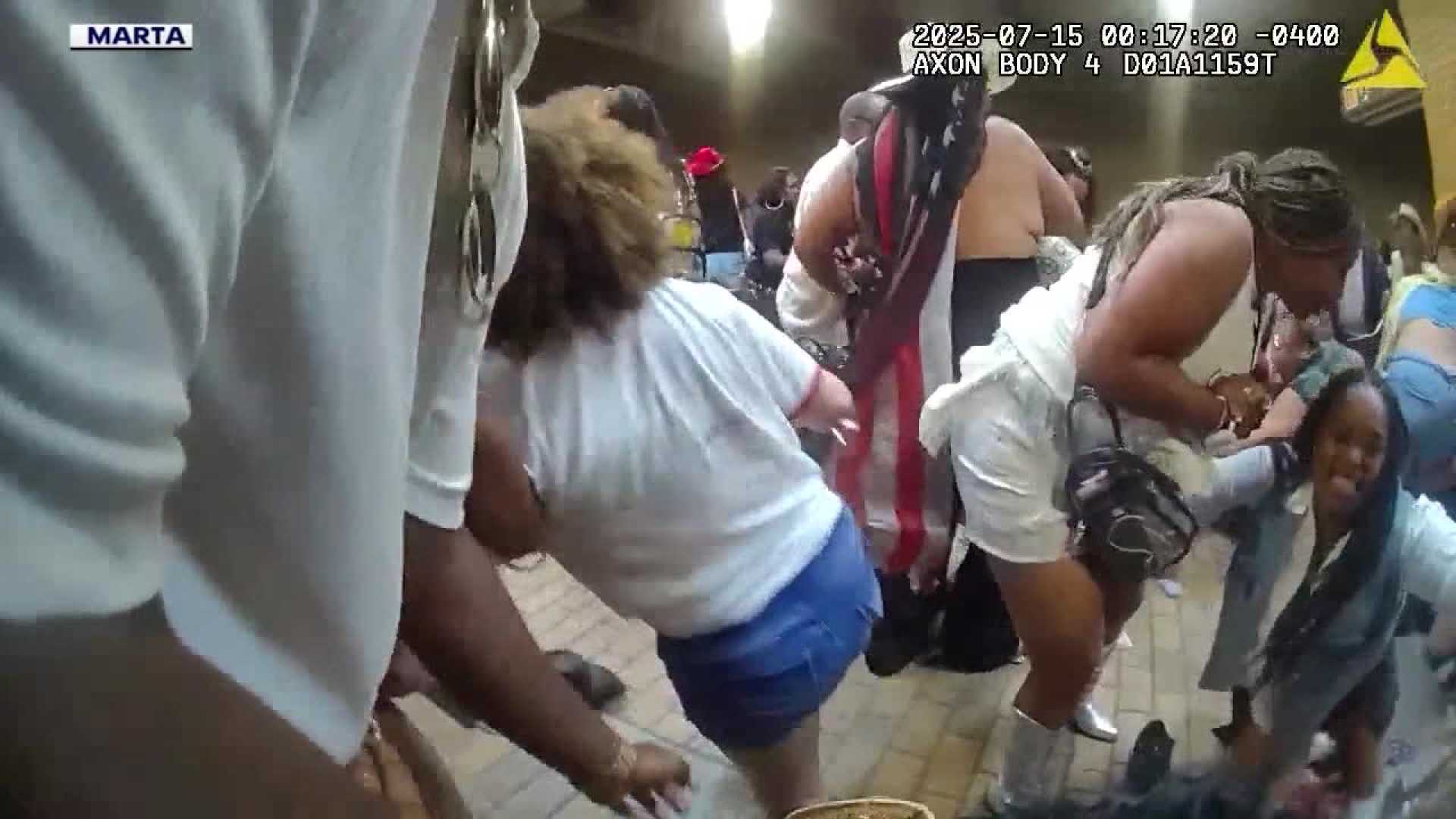 Beyonce Concert Escalator Malfunction