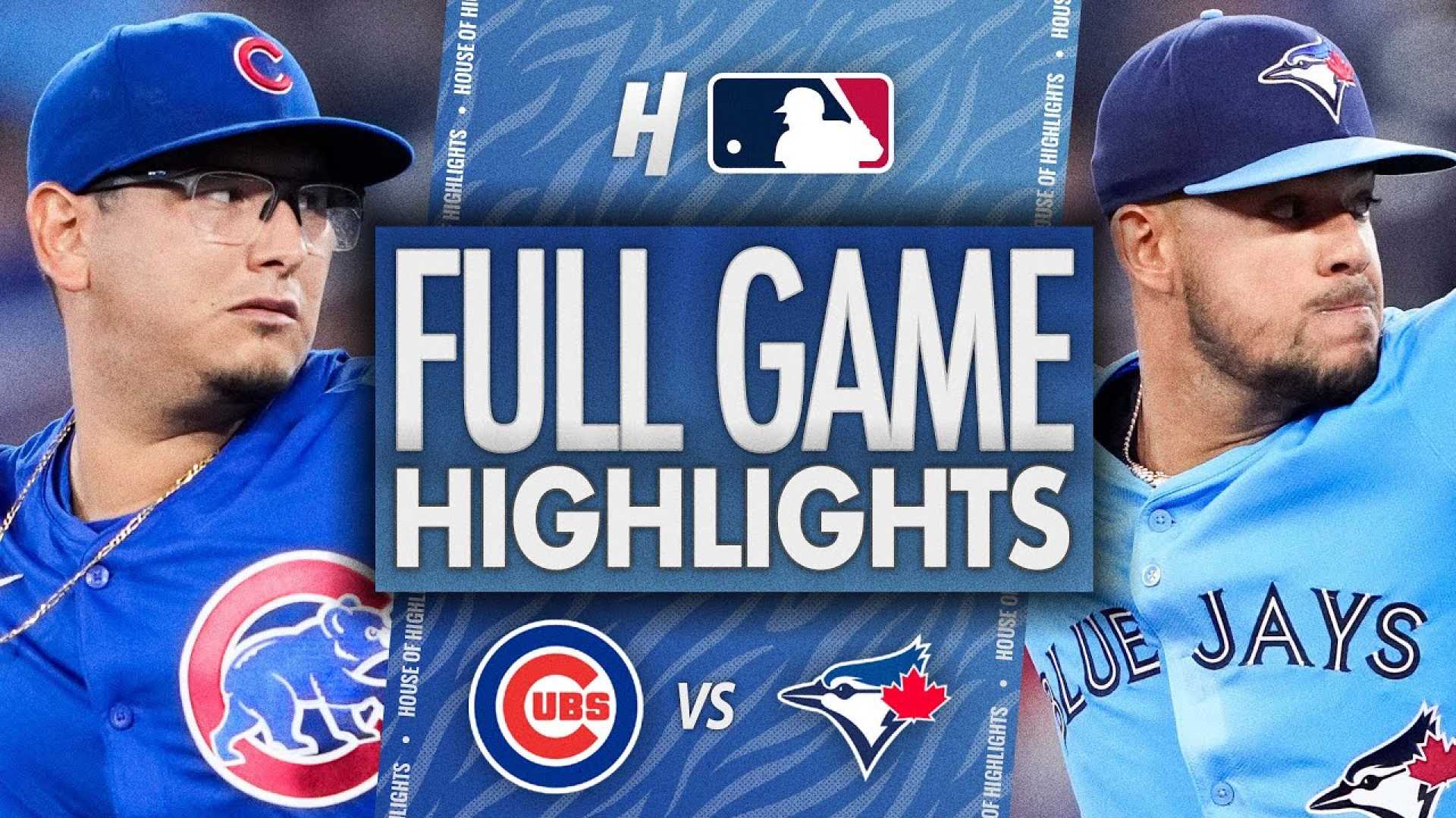 Blue Jays Vs Cubs Baseball Game