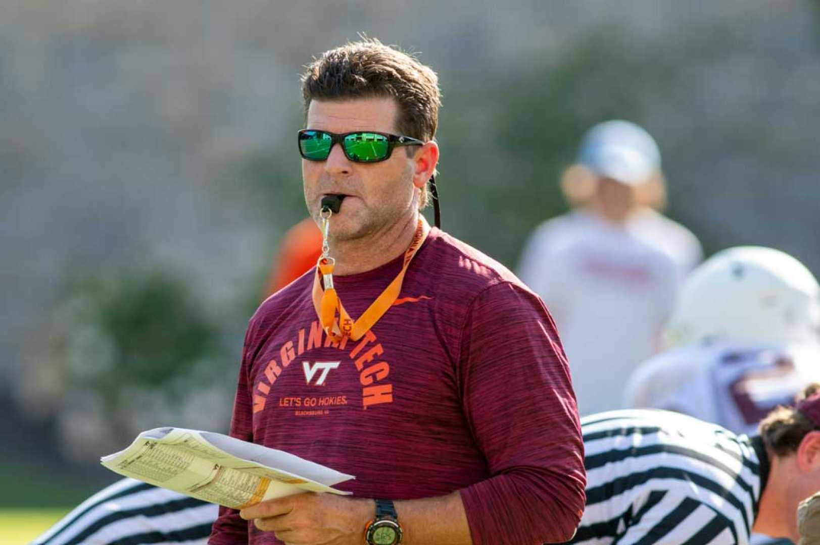 Brent Pry Virginia Tech Football