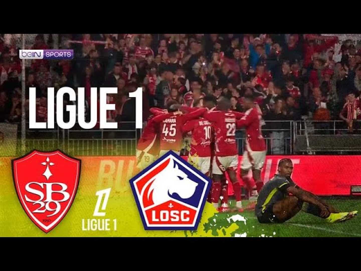 Brest Vs Lille Ligue 1 Football Match