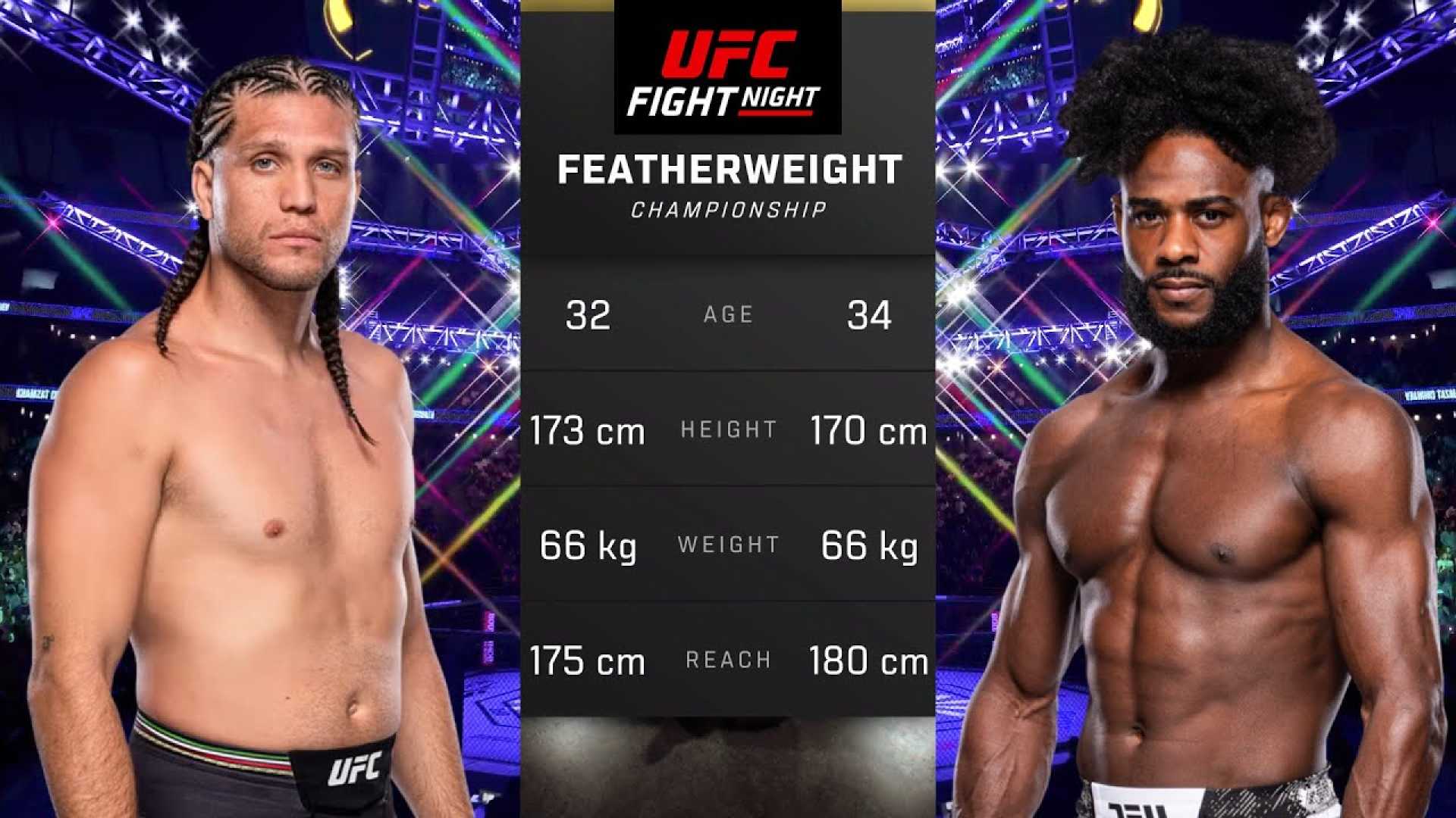 Brian Ortega Aljamain Sterling Ufc Fight Night