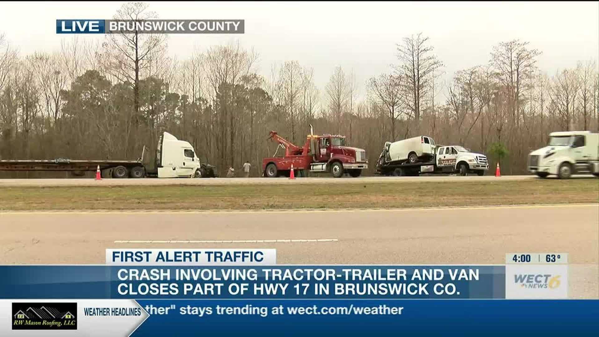 Brunswick County Crash U.s. 17