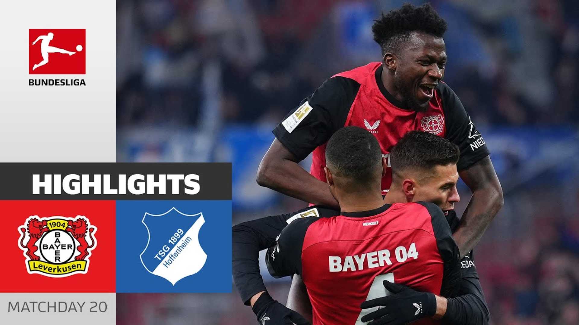Bundesliga Match Hoffenheim Leverkusen