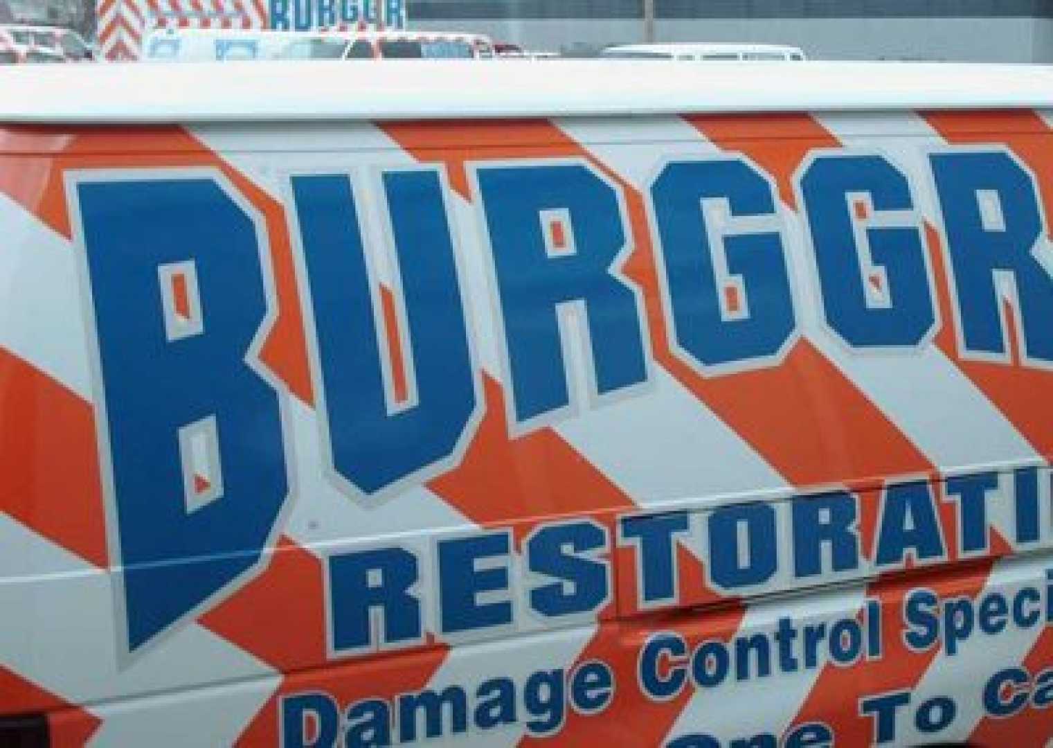Burggraf Disaster Restoration Logo And Services