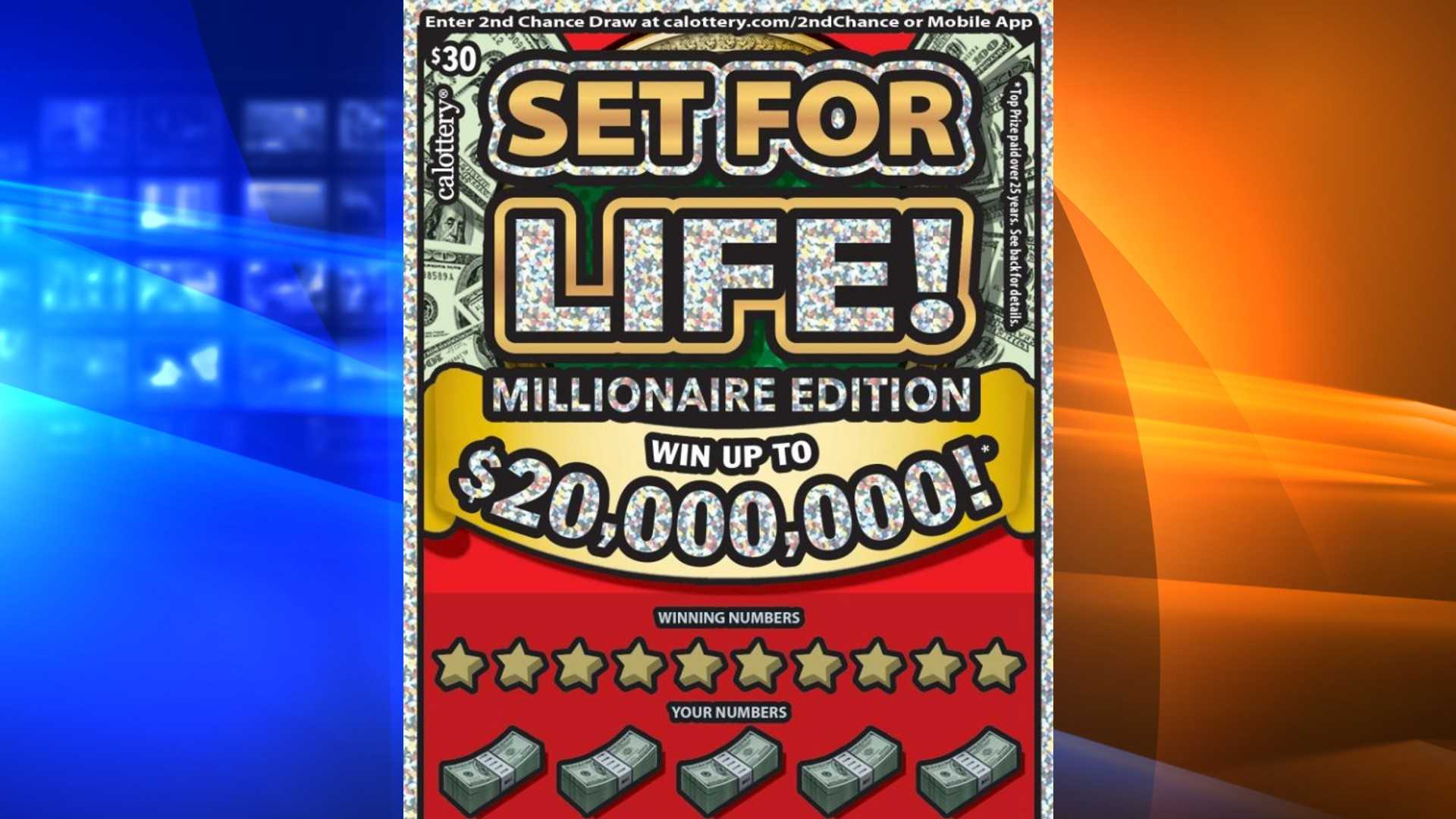 California Lottery Scratch Off Ticket