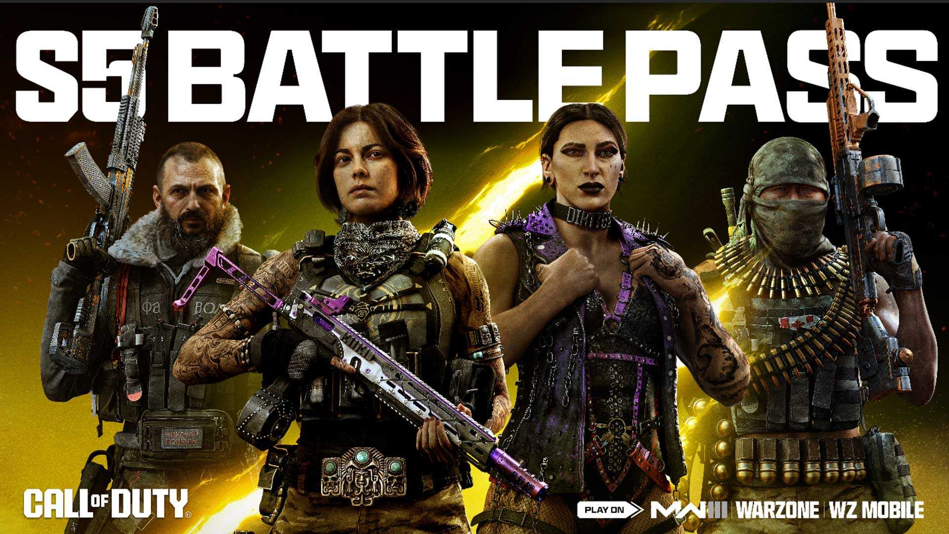Call Of Duty Battle Pass Season 5