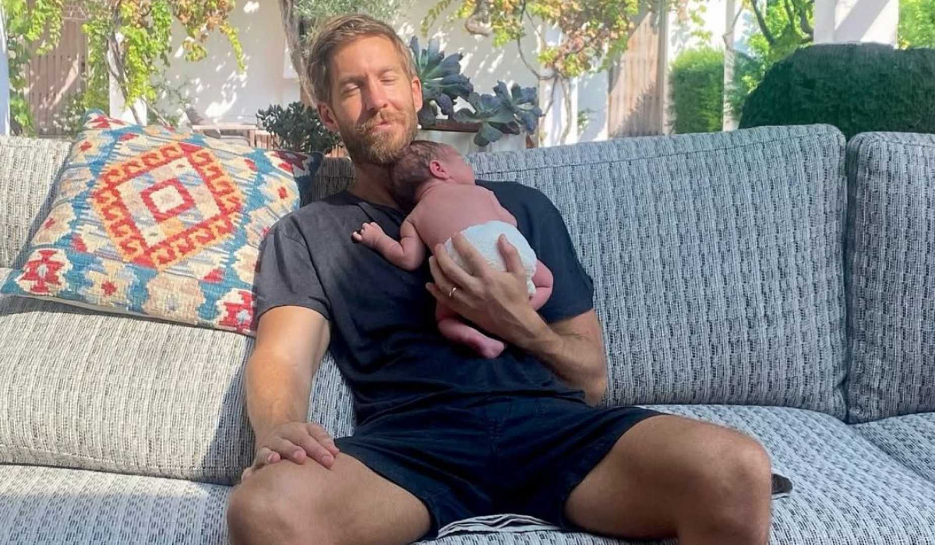 Calvin Harris Baby Micah Birth Announcement