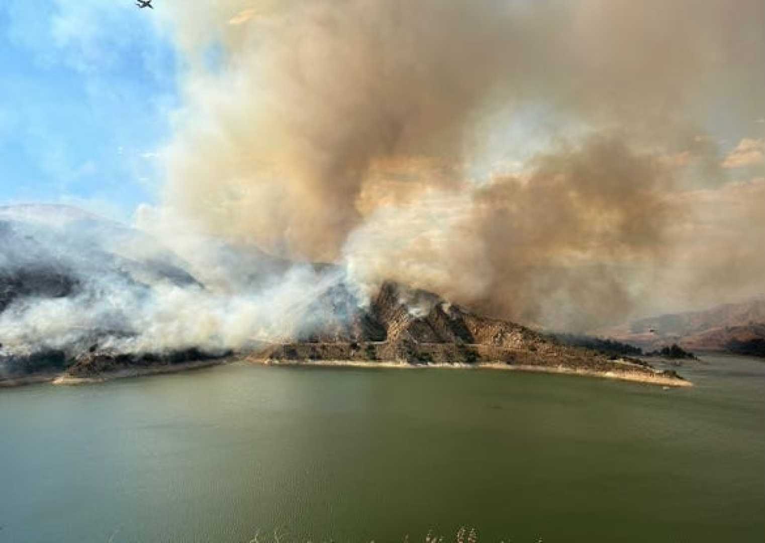 Canyon Fire Piru Brush Fire