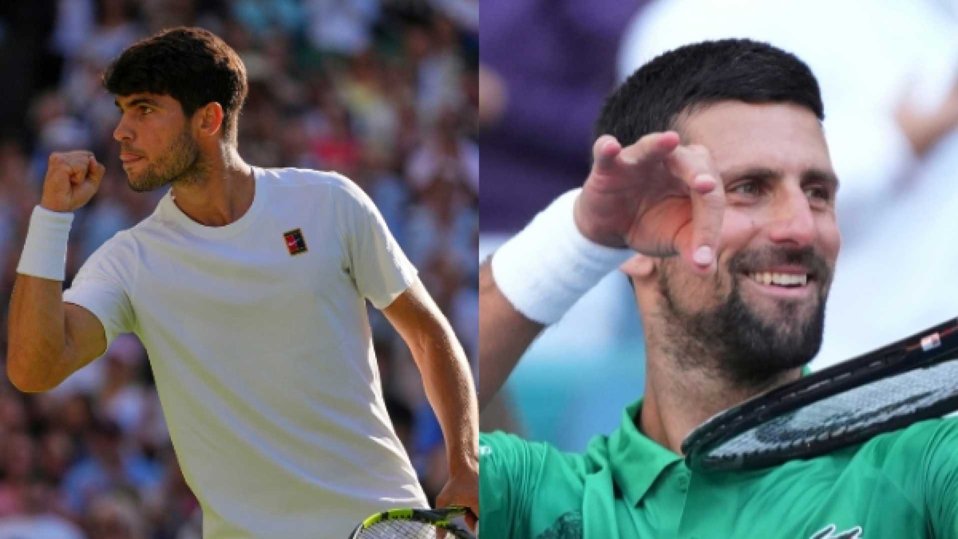 Carlos Alcaraz And Novak Djokovic Us Open 2025
