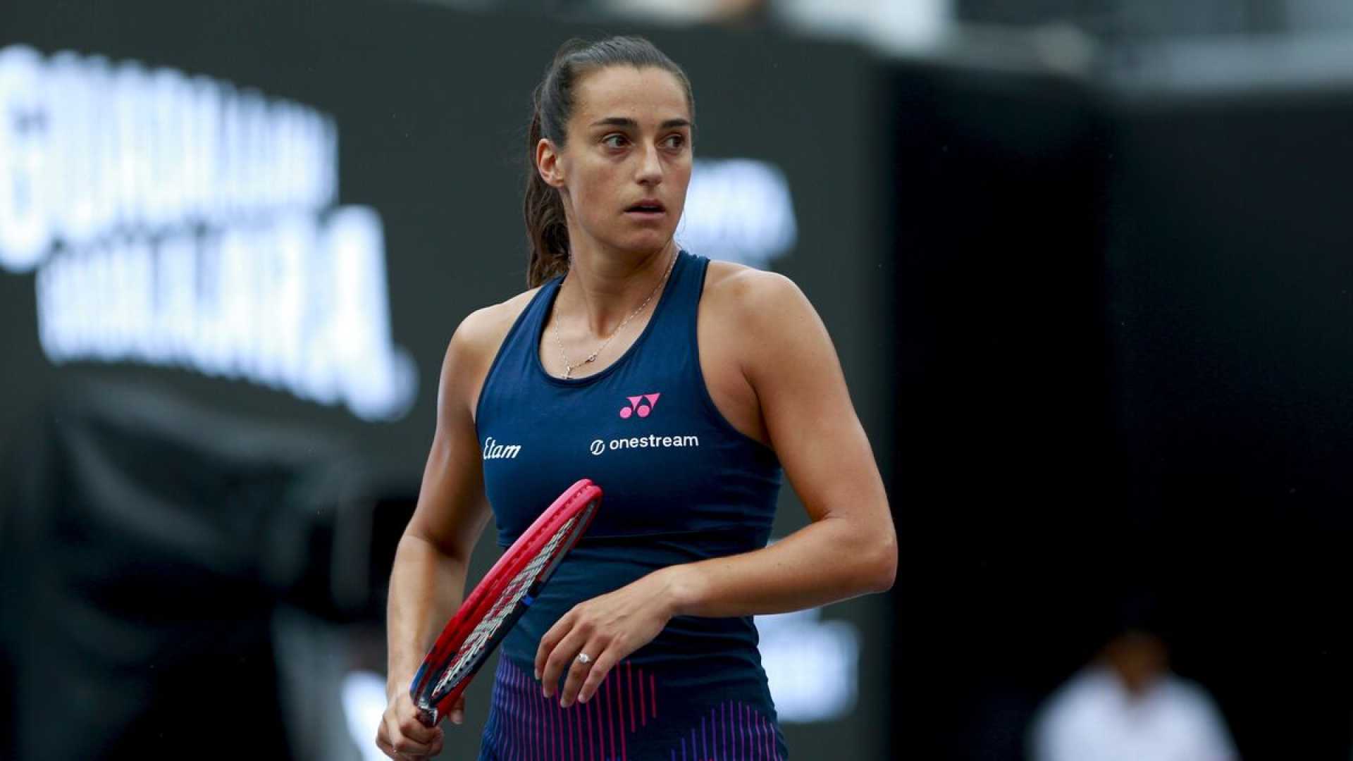 Caroline Garcia Tennis Match Confusion