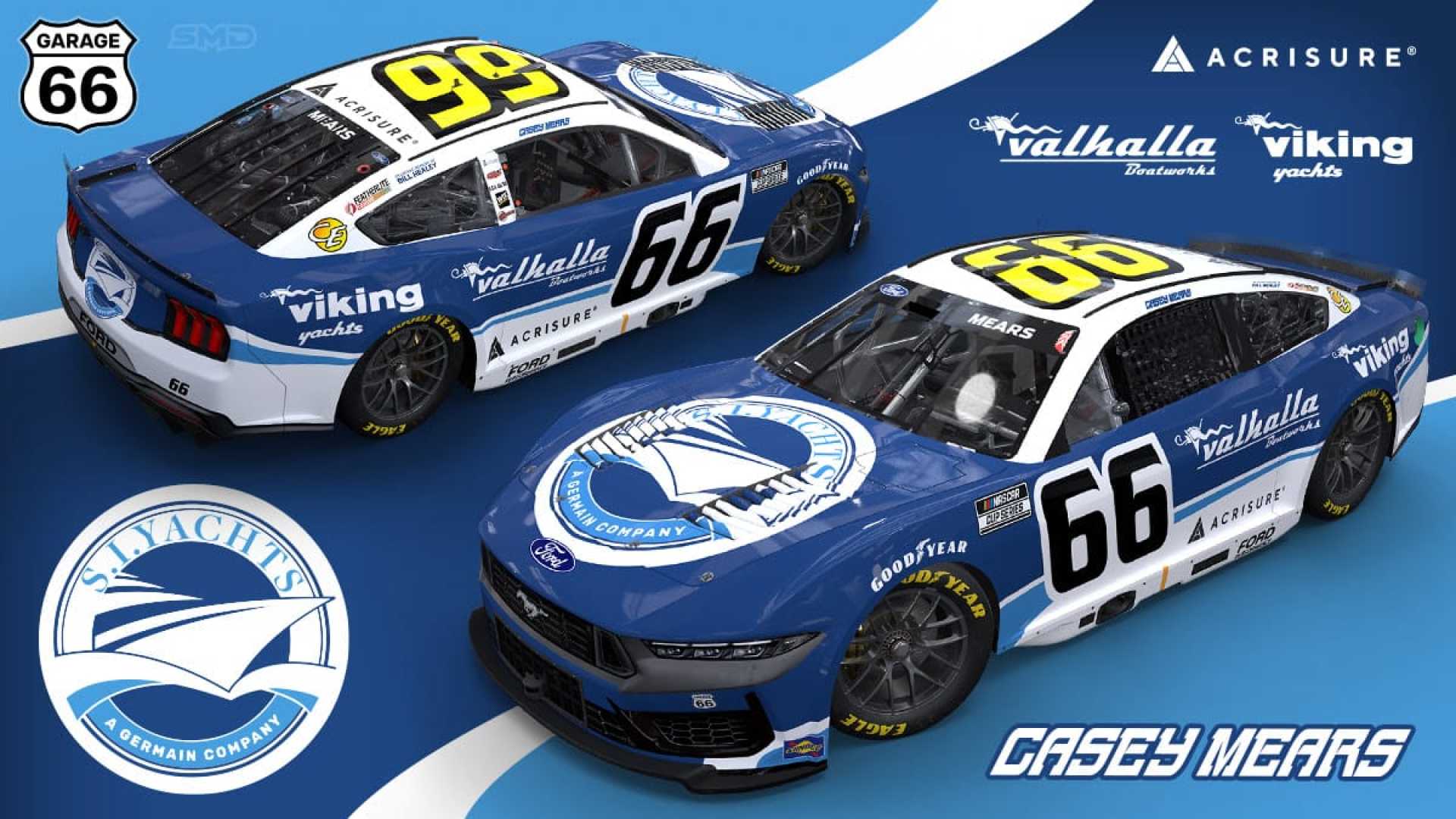 Casey Mears Nascar Daytona 2025