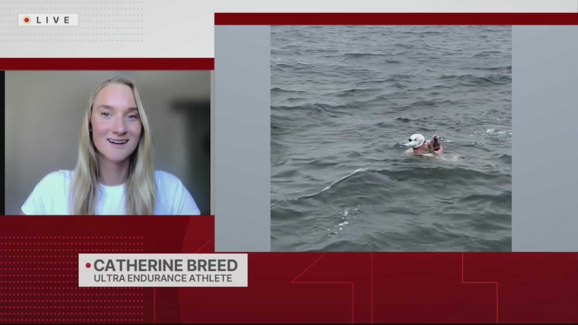Catherine Breed Swimming Farallon Islands