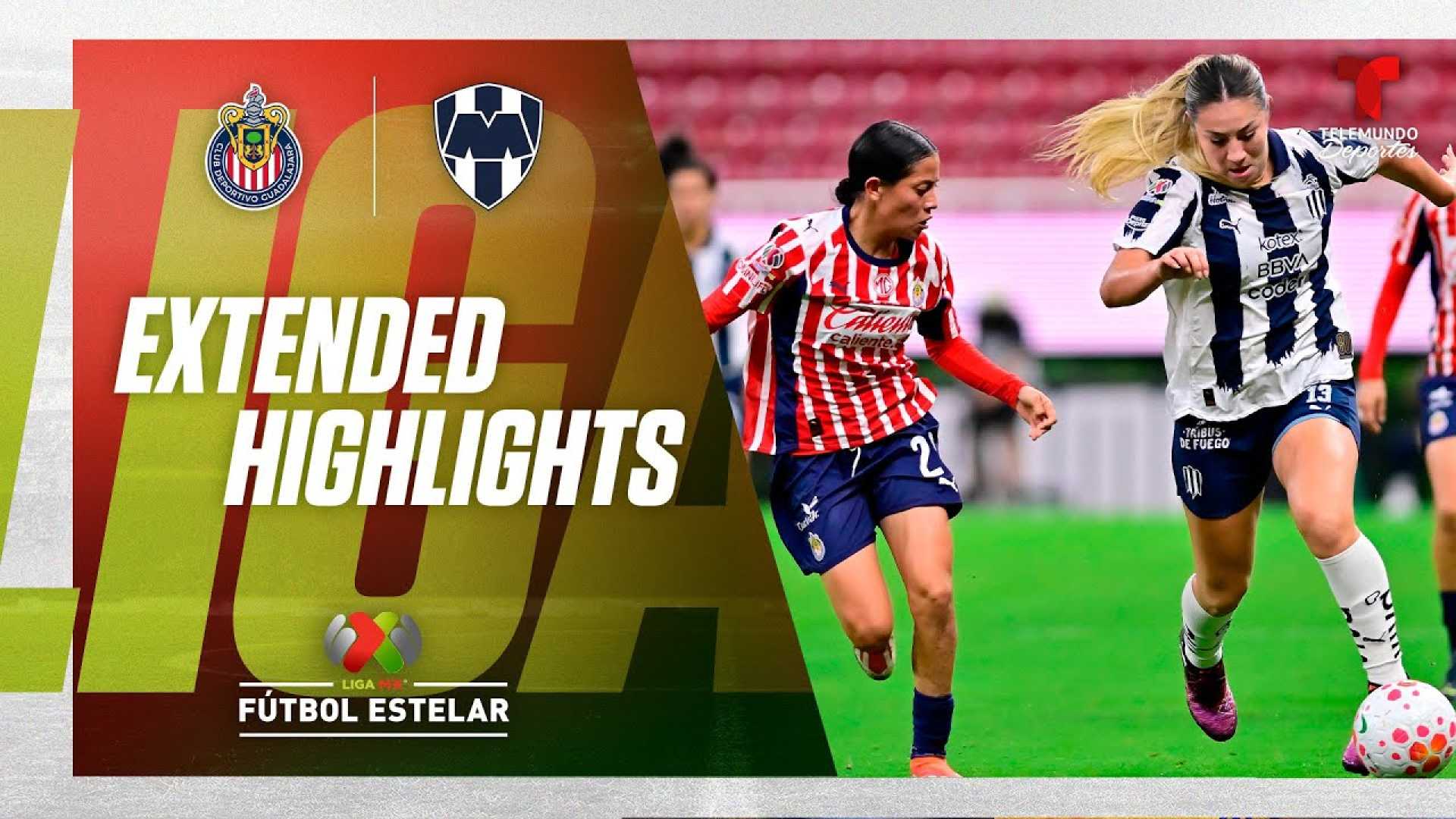 Chivas Monterrey Liga Mx Femenil