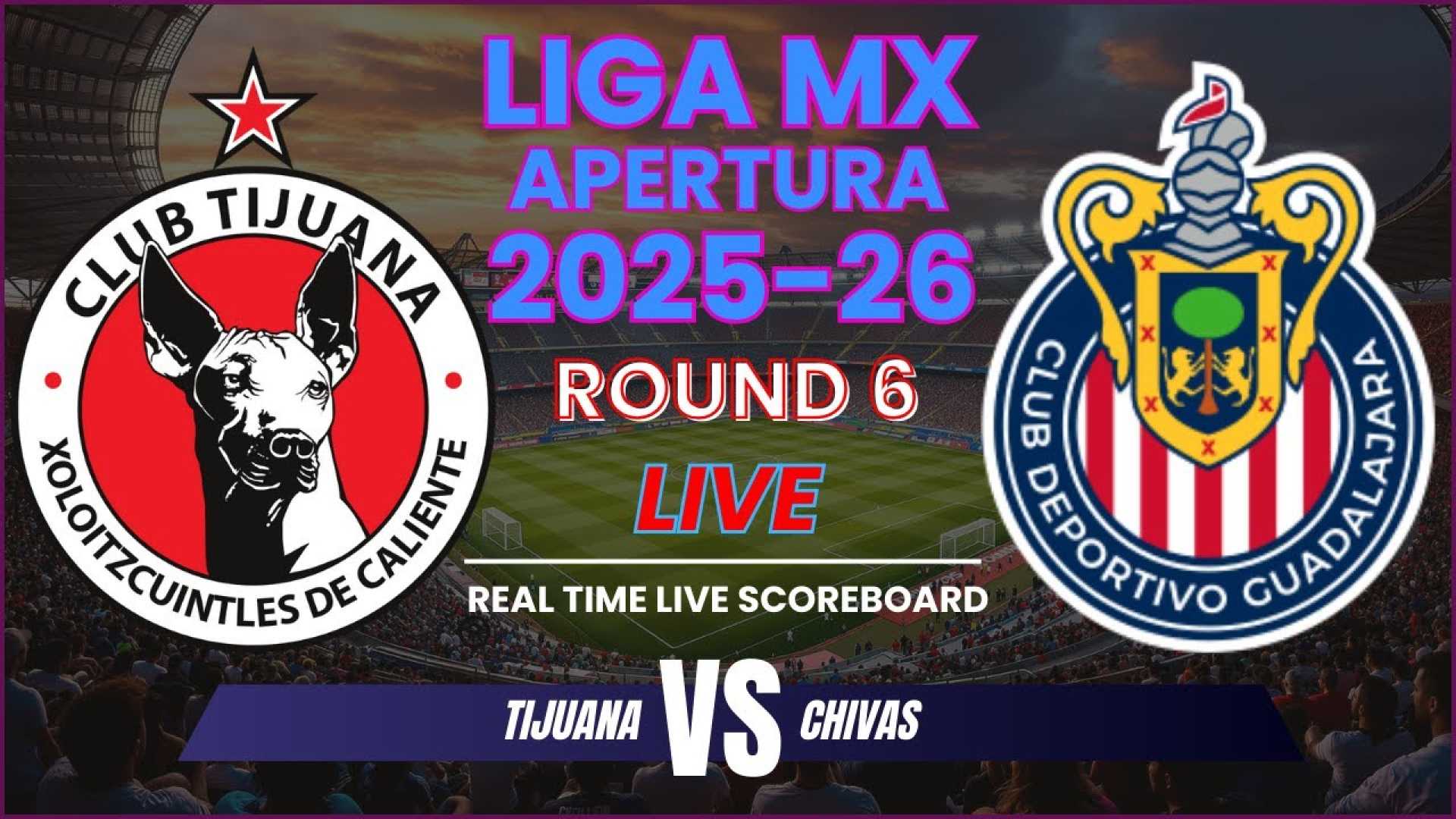 Chivas Tijuana Match Weekend