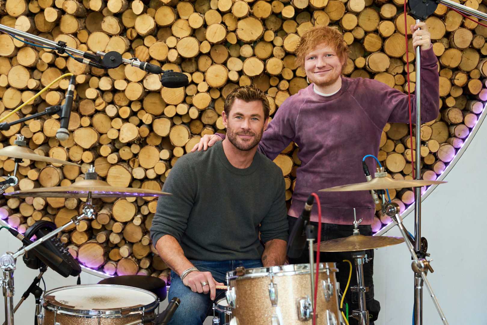 Chris Hemsworth Documentary Drumming Ed Sheeran