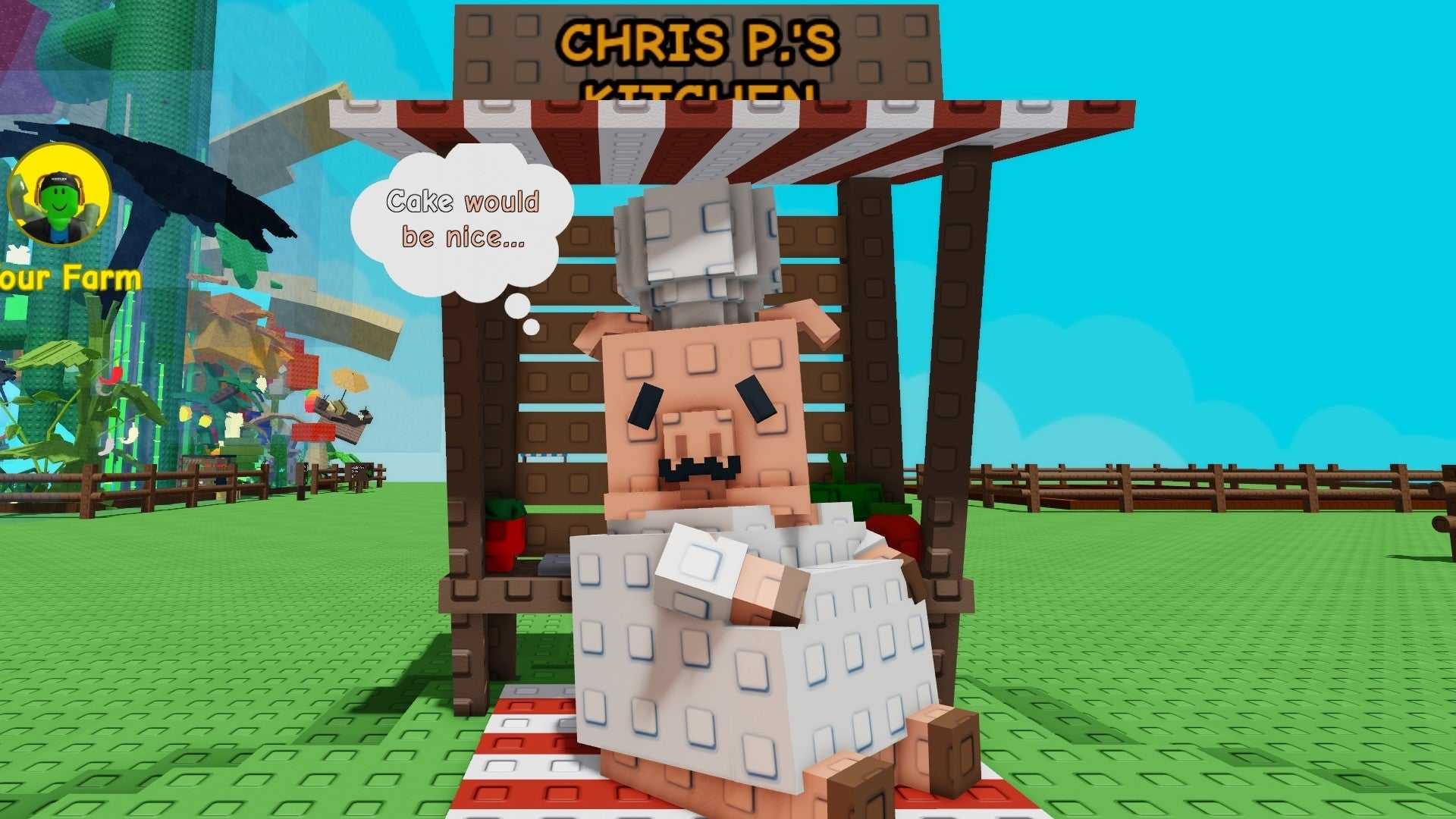 Chris P. Bacon Grow A Garden Cooking