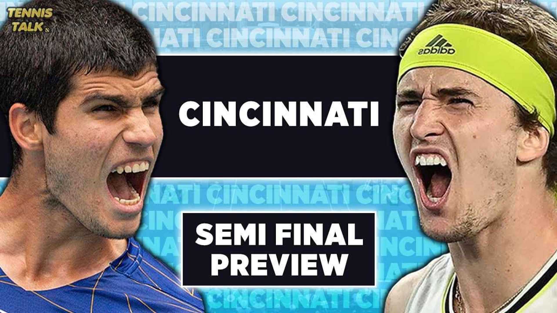 Cincinnati Open 2025 Alcaraz Zverev