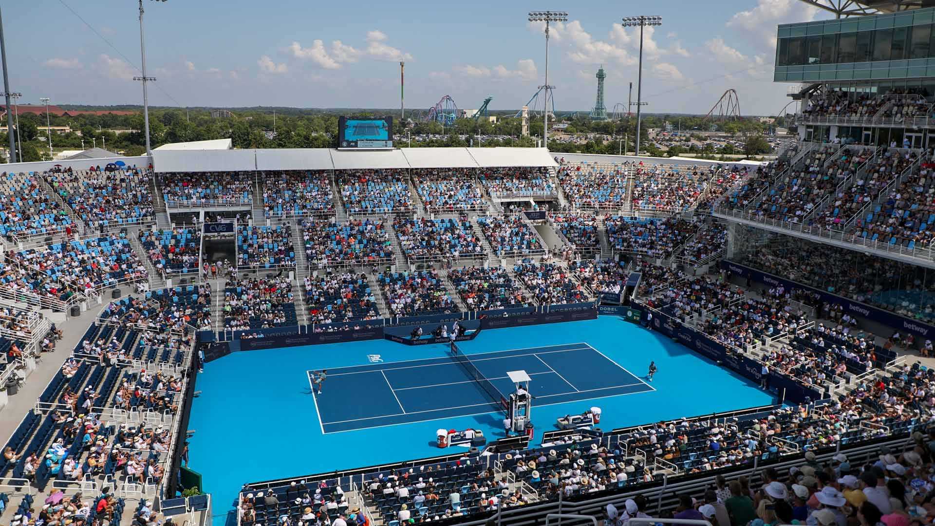 Cincinnati Open Tennis Match August 2025