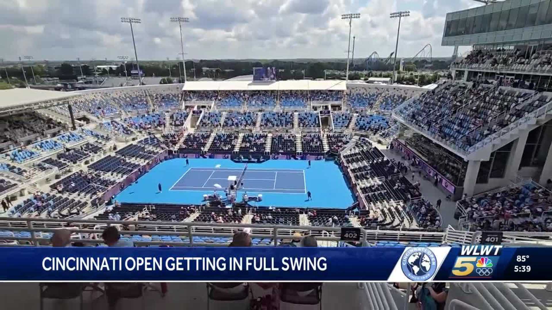 Cincinnati Open Tennis Power Outage