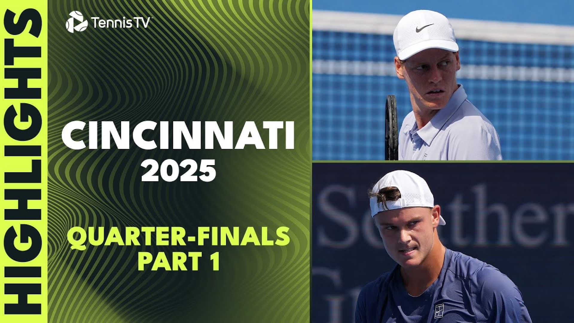Cincinnati Open Tennis Quarterfinals 2025