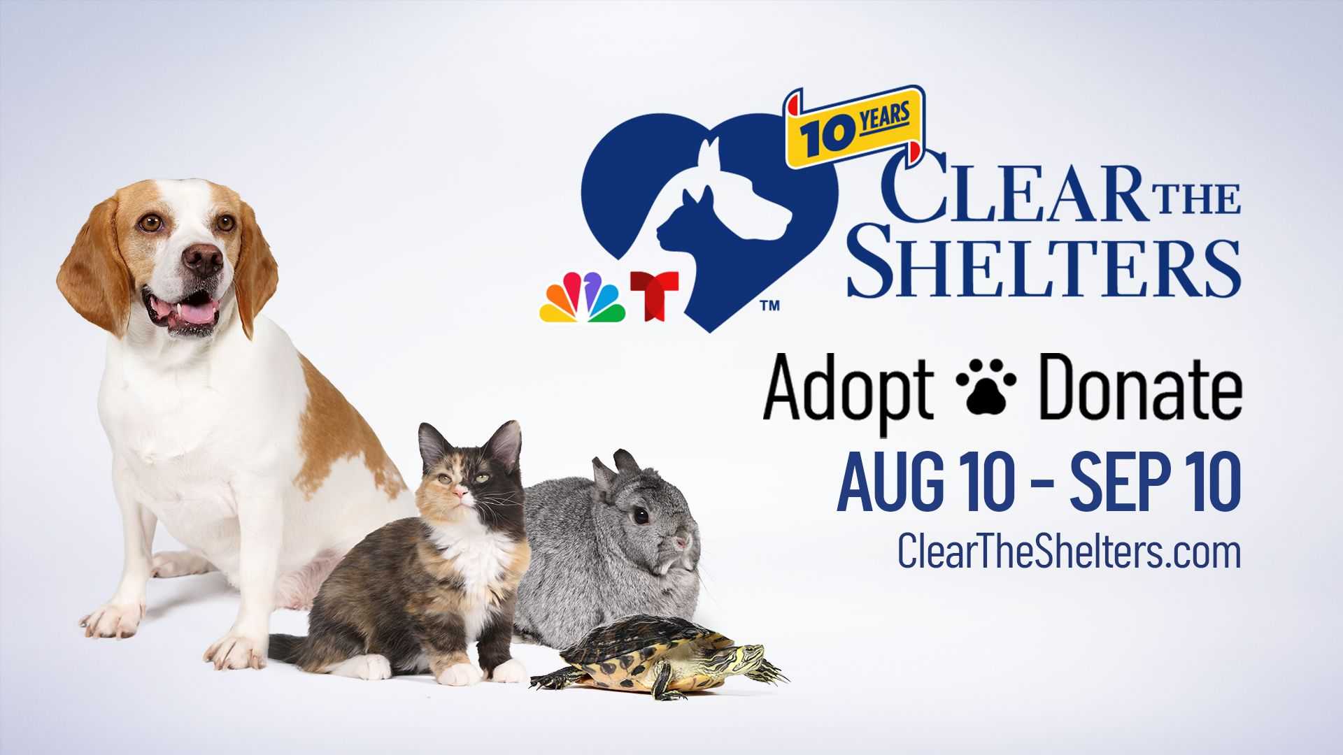Clear The Shelters Adoption Event