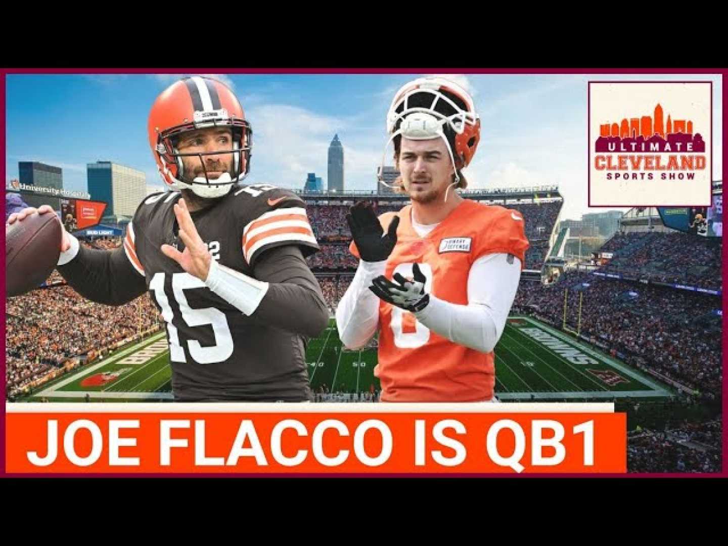 Cleveland Browns Quarterbacks Joe Flacco Kenny Pickett