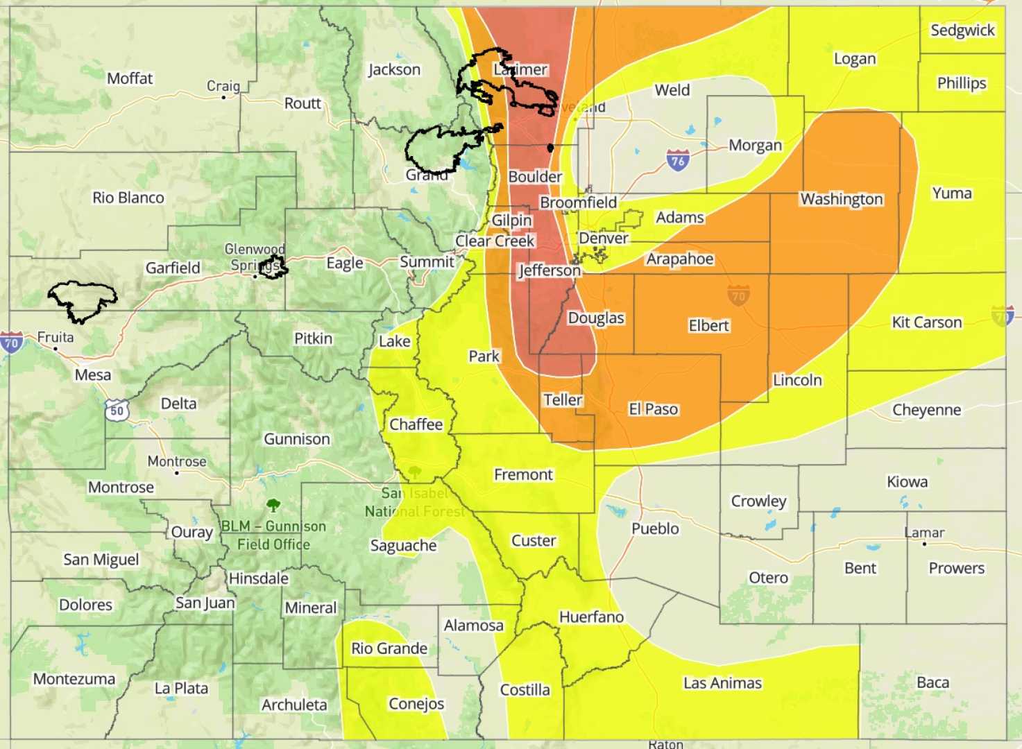 Colorado Storms Weather July 2025
